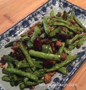 Szechuan Dry-fried Green Beans干煸四季豆