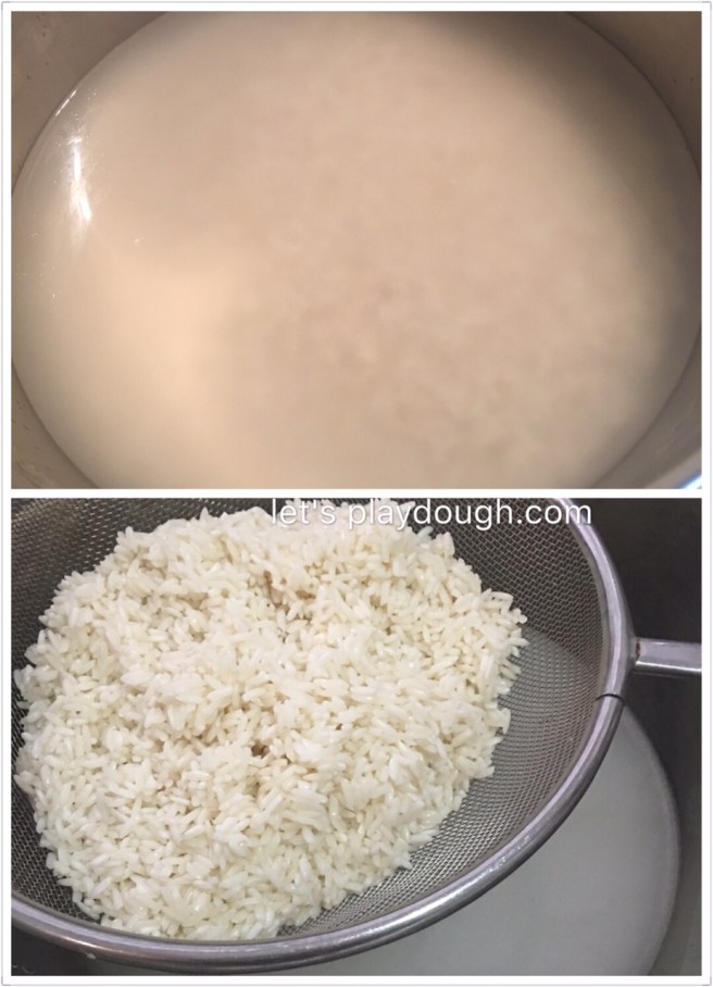 soak rice