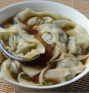 Shanghai Pork and Vegetable Wontons 