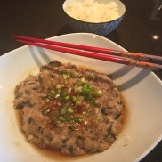Steamed Minced Pork with Preserved Vegetable