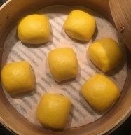 Pumpkin Chinese Steamed Bun金瓜馒头