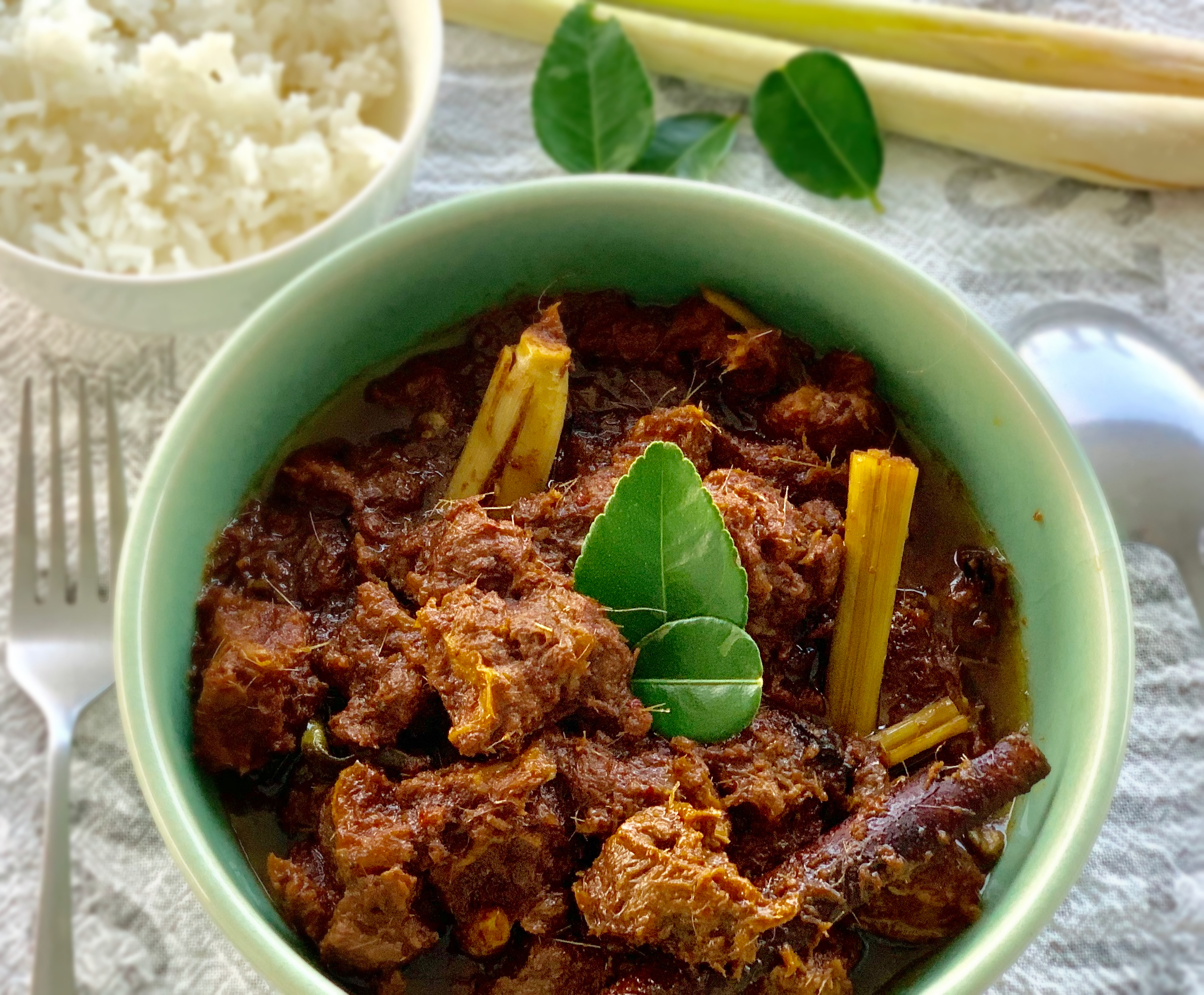 Beef Rendang印尼仁当牛肉yìn ní rén dāng niú ròu