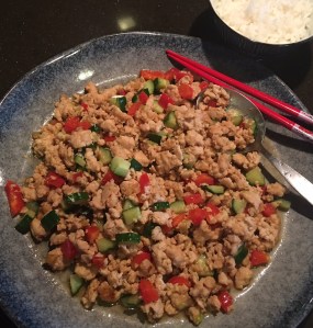 Chinese Stir-fried Ground Chicken炒鸡肉松