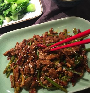 Sichuan Dry-fried Shredded Beef