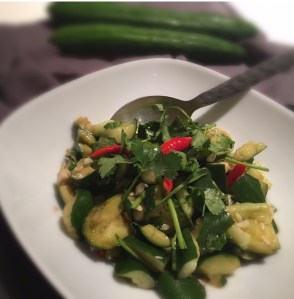 Smashed Cucumber Salad拍黄瓜