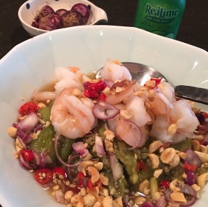 Green Eggplant Salad泰式茄子海鲜沙拉