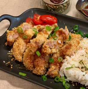 Baked Tonkastsu (Baked Pork Chop)烤猪排kǎo zhū pái