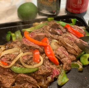 Steak Fajitas墨西哥烤肉卷mò xī gē kǎo ròu juàn